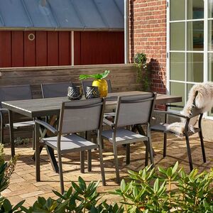 Rana & Leone spisegruppe svart Brafab