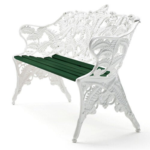 Sofa Classic / g:hvit / v:grønn lakk. for Byarums Bruk