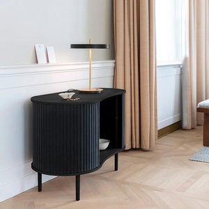 Audacious skap svart eik/Charcoal