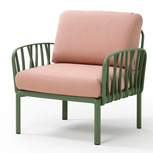 Komodo lenestol Agave - Rosa Quarzo