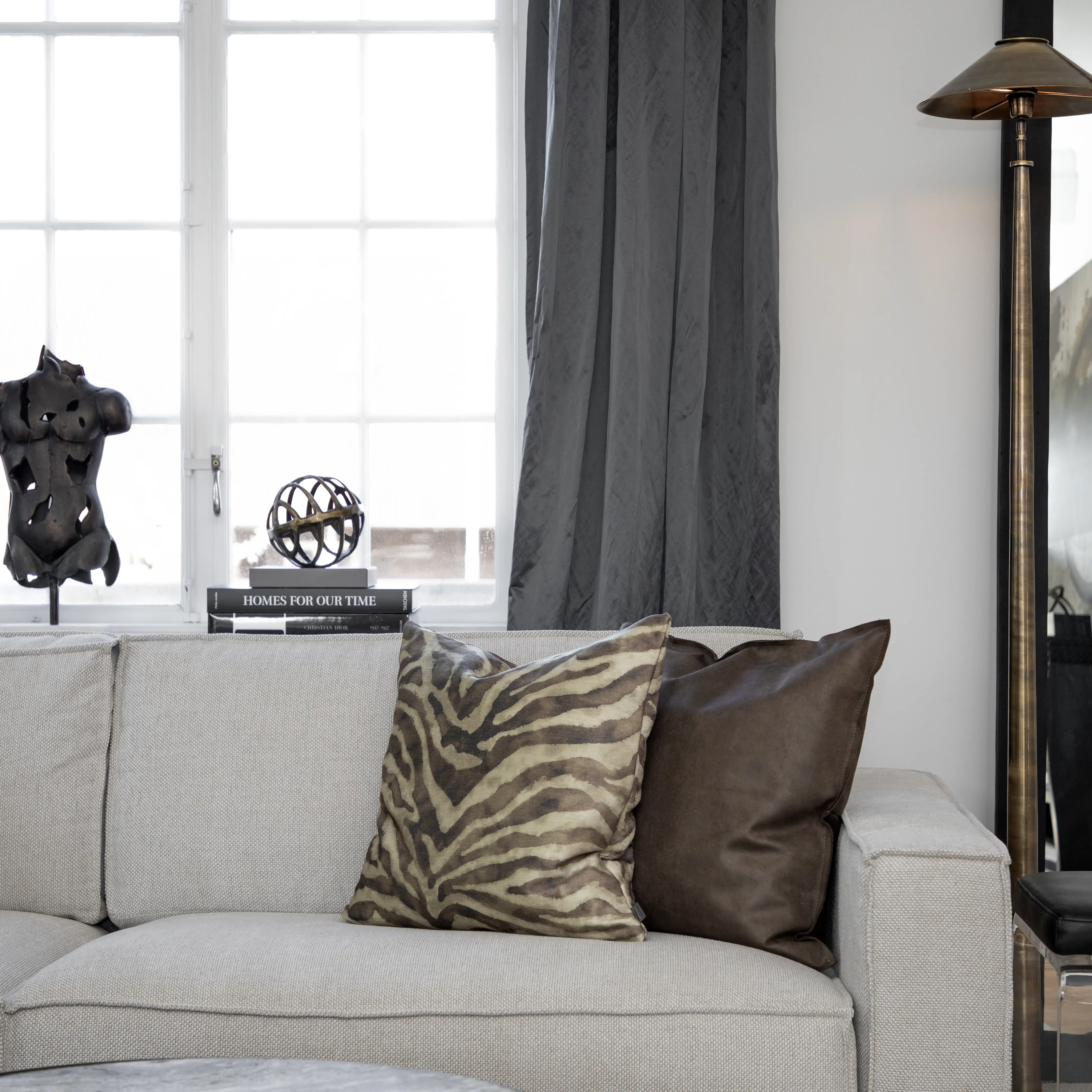 MONTANA Armleneseksjon 1-sete høyre Haze krem