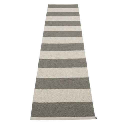 Bob teppe Charcoal/Linen 70 x 300 cm