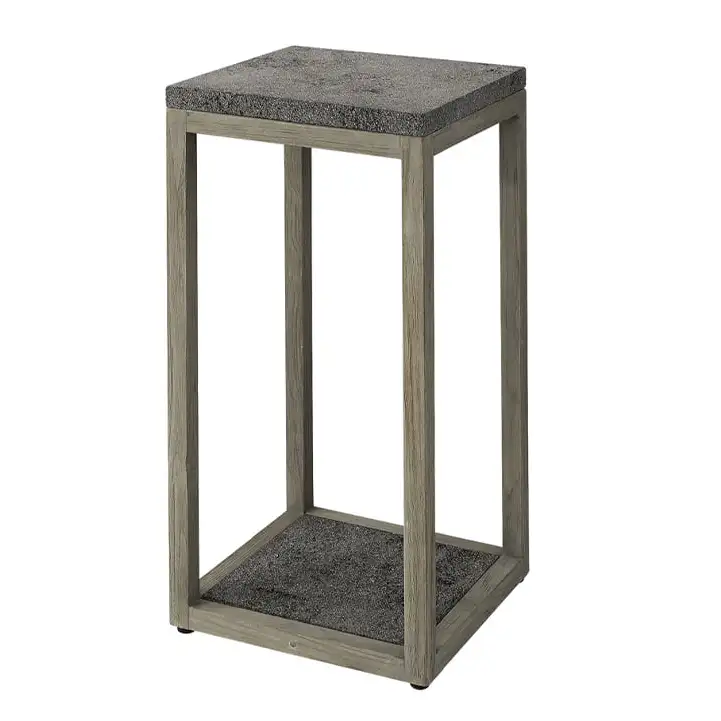 Artwood, Torre Pidestall 70 cm Teak/lavastein Artwood