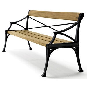 Lessebo sofa svartoljet eik