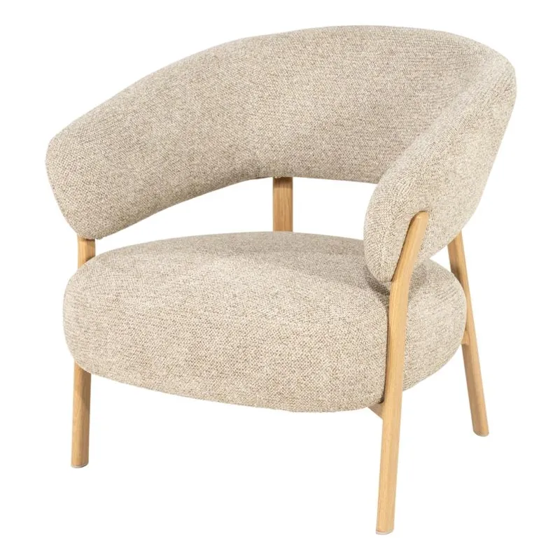 Sedia loungestol 73,5x72x75 cm natur