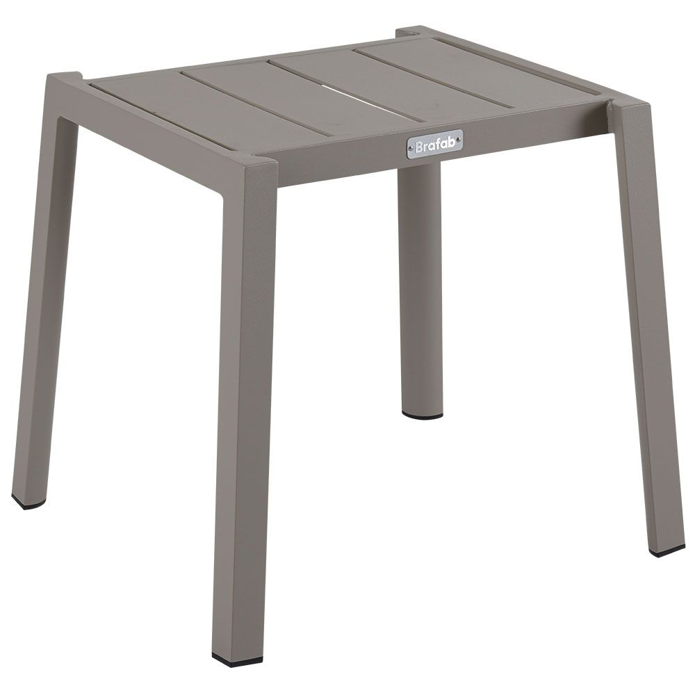 Delia puff/sidebord 45x40 cm kaki Brafab