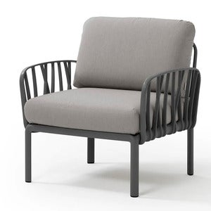 Komodo lenestol Anthracite - Grigio