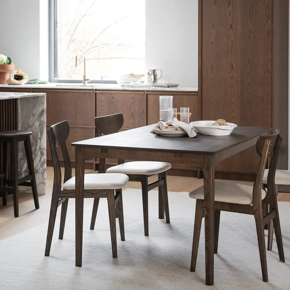 Rodham stol brun eik/beige