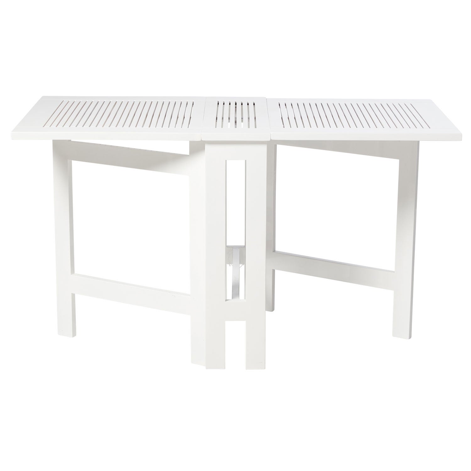 Butterfly 65x130 cm Balkon bord hvid 