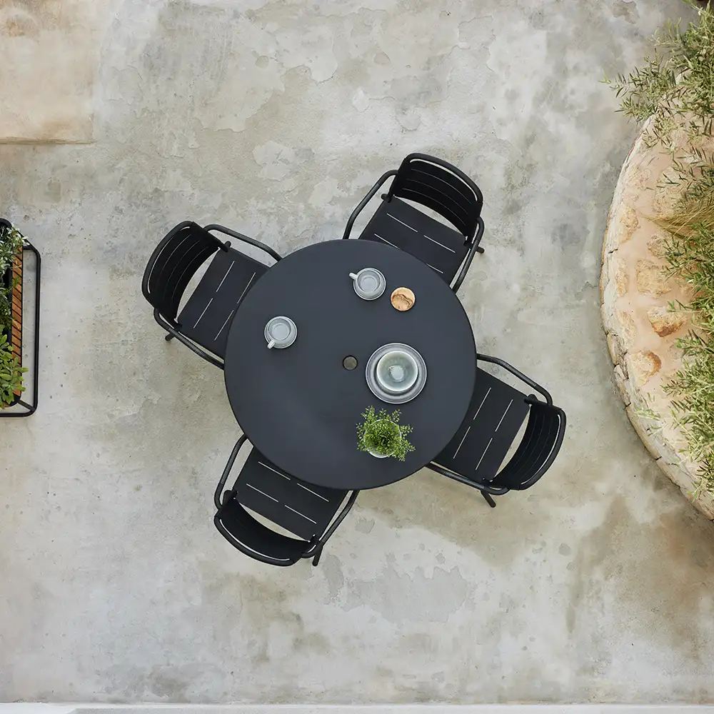 Copenhagen Armlenestol Weave Lava grey