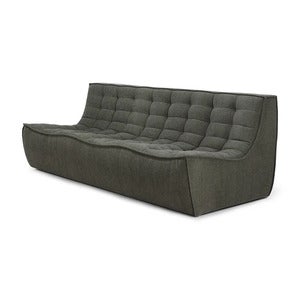 N701 3-seters sofa Moss