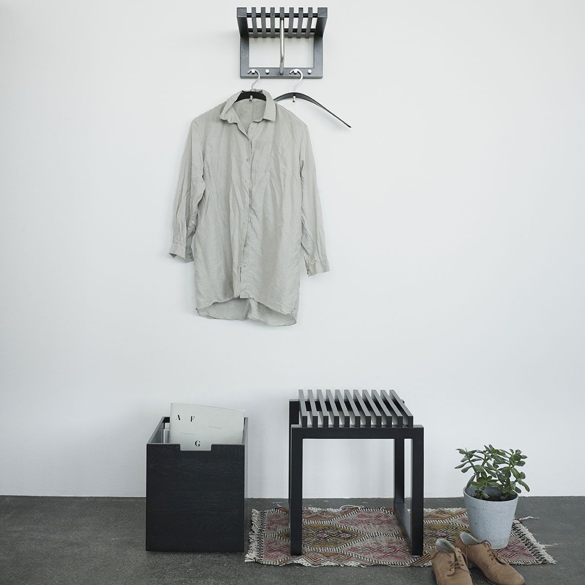 Cutter Krakket Svart eik