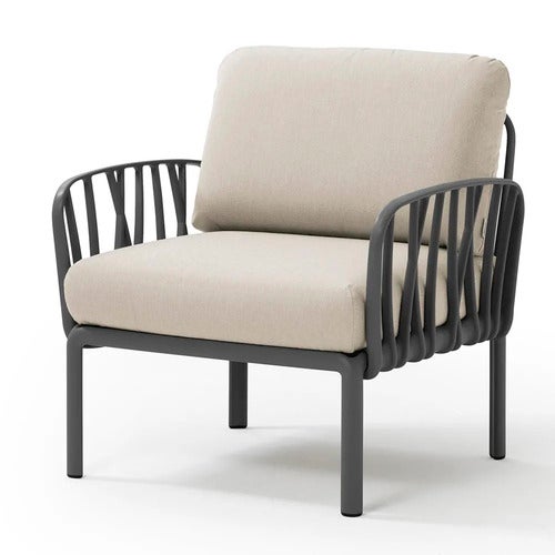 Komodo lenestol Anthracite - Tech Panama