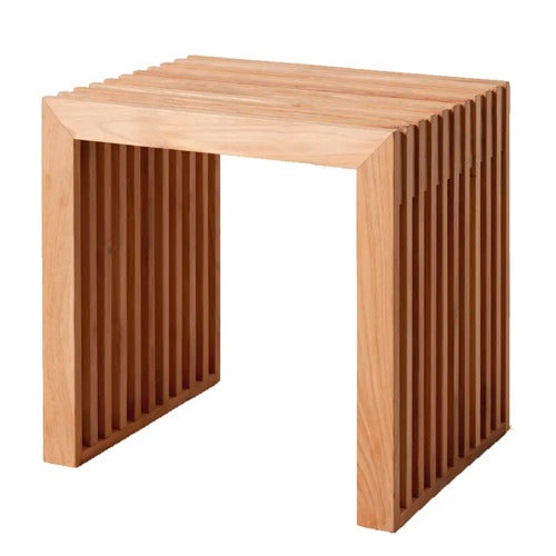Rib benk/Sidebord Teak 