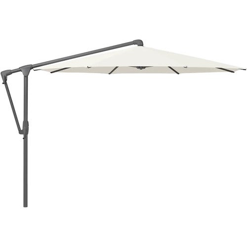 Sunwing Casa fritthengende parasoll 330 cm kat.2 antrasitt aluminium / 158 off white Glatz