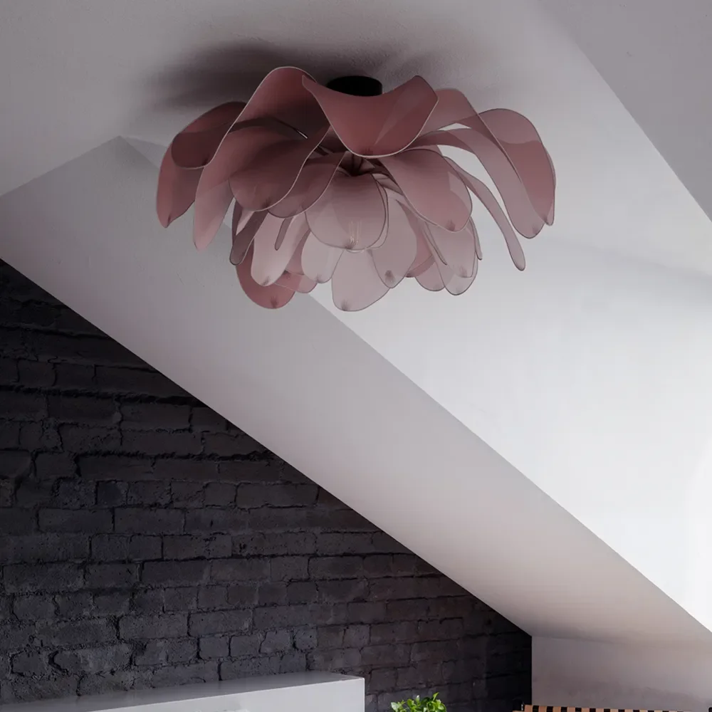 Lou Lou plafond Ø80cm pink