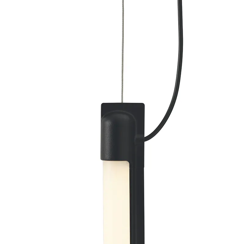 Fine Suspension Lamp 60 cm - Black