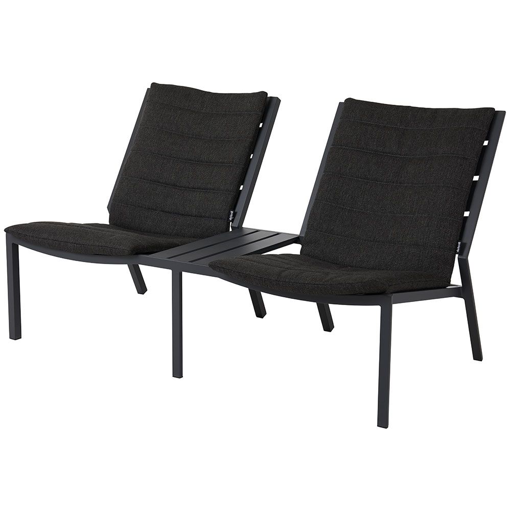 Delia Duo sofa antrasitt Brafab
