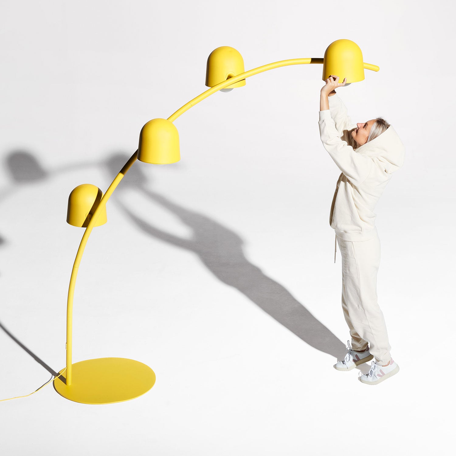 Big Lebowski gulvlampe Anthracite