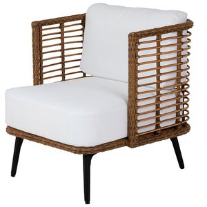 Covelo lenestol natur/hvit