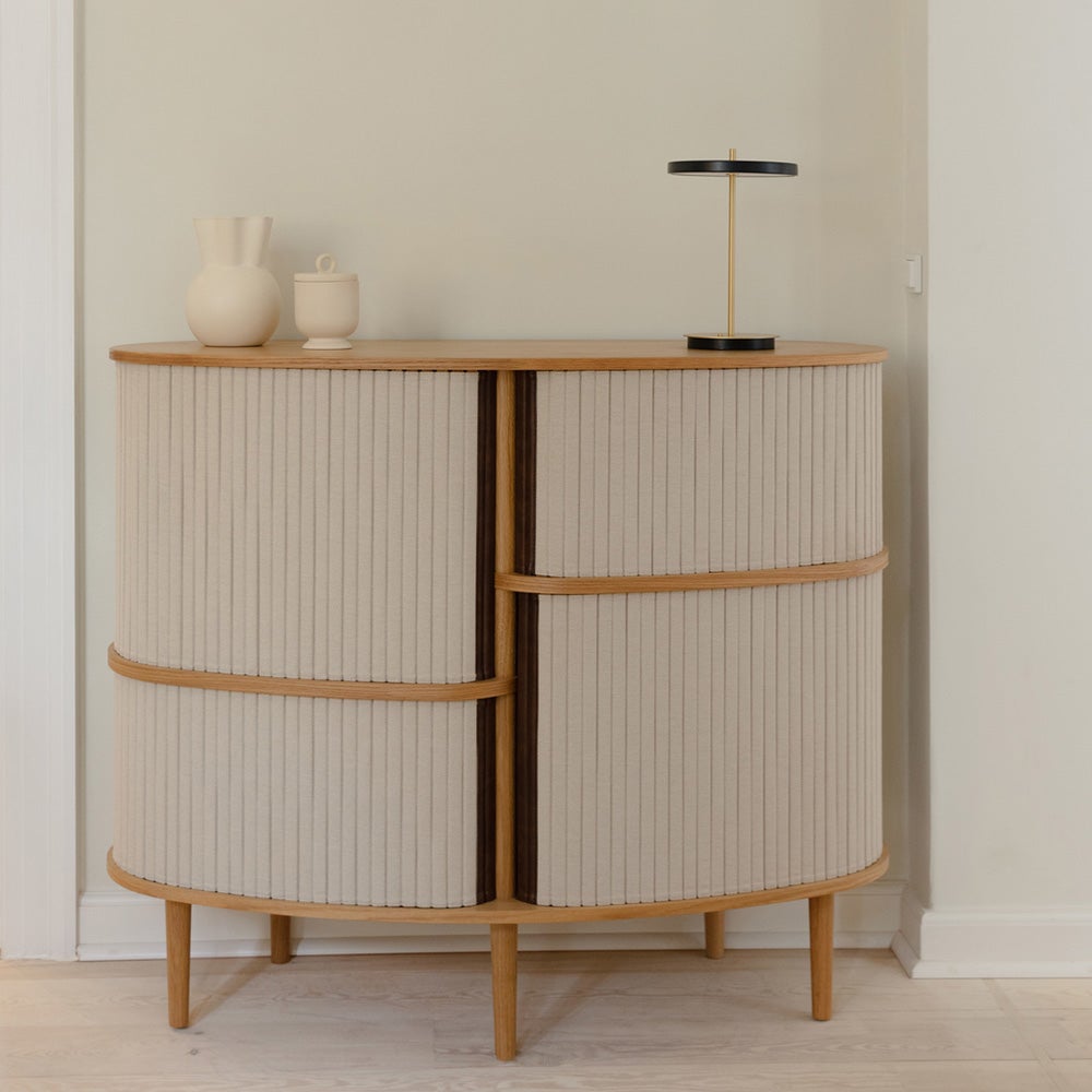 Audacious Highboard Skap Eik/White Sands