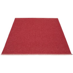 Mono matte 180x220 cm blush / dark red 
