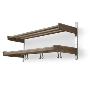 Meja Hattehylle 90 cm 2 hyller Røkt eik