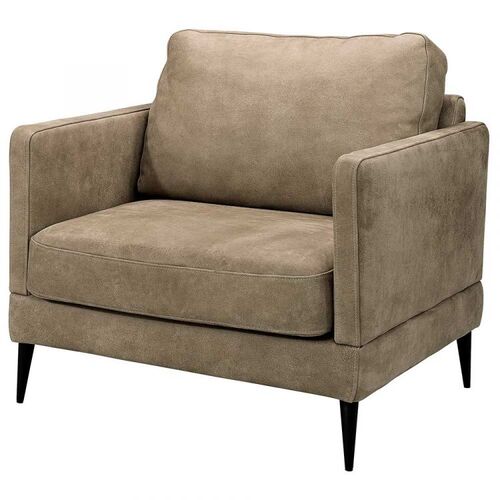 Andorra Lenestol Nubuck Taupe