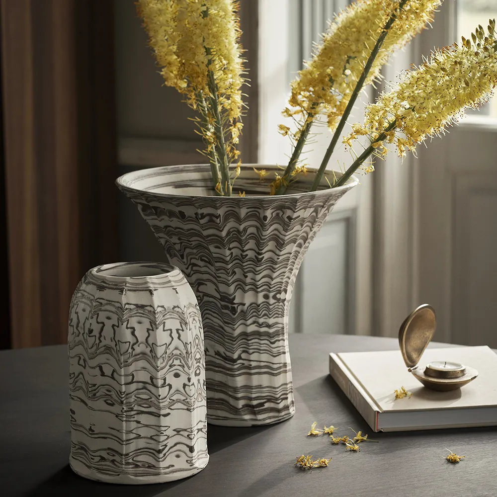 Lysestake Clam i messing