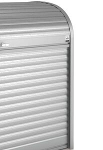 StoreMax 120 oppbevaringsboks metallic sølv Biohort