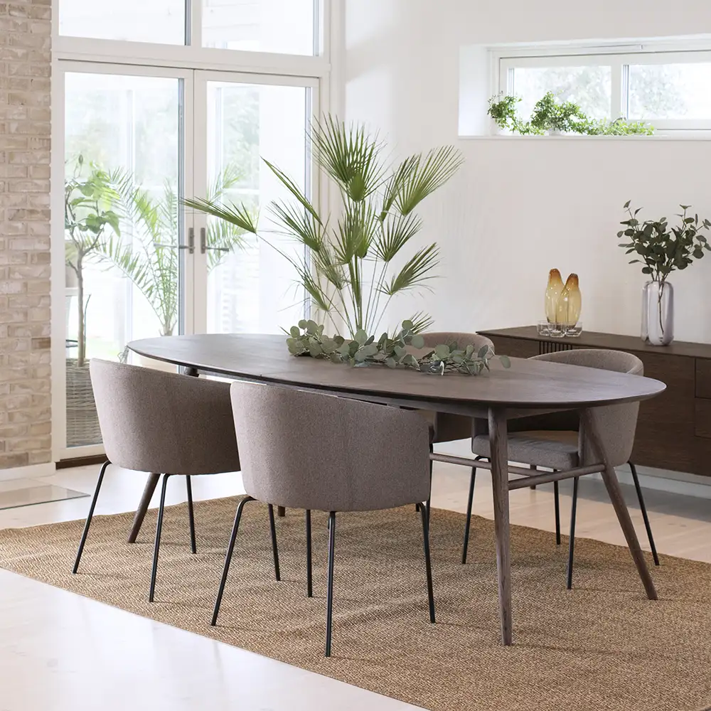 Joel Spisebord 110x220-280 cm