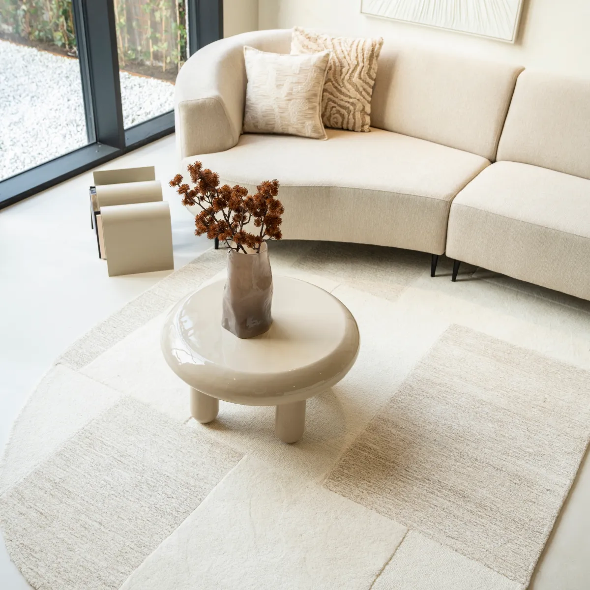 Ullteppe Contour Off-White 290x190 cm
