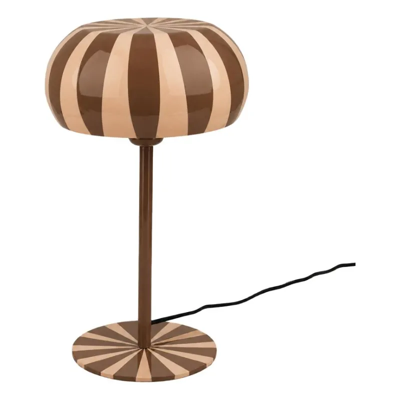 By-Boo, Toffy Bordlampe 23x23x42 cm Jern Brun