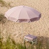 Parasoll 220 cm med dusker lightpink 32