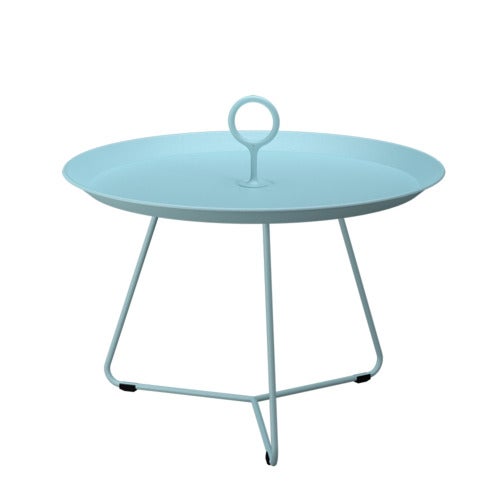 EYELET sidebord Ø57,5 Isblå