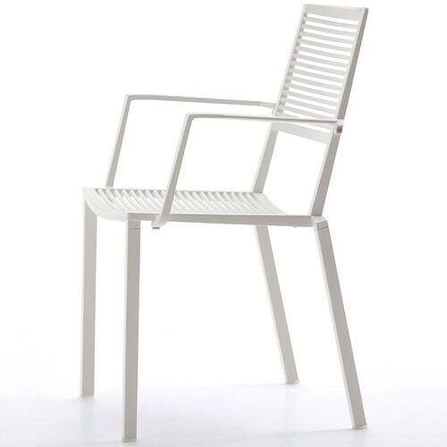 Easy lenestol stabelbar hvit