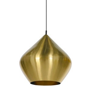 Beat Pendant Stout Brass LED