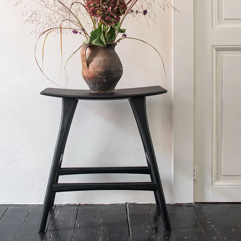 Osso Barkrakk Lav Svartlakkert eik