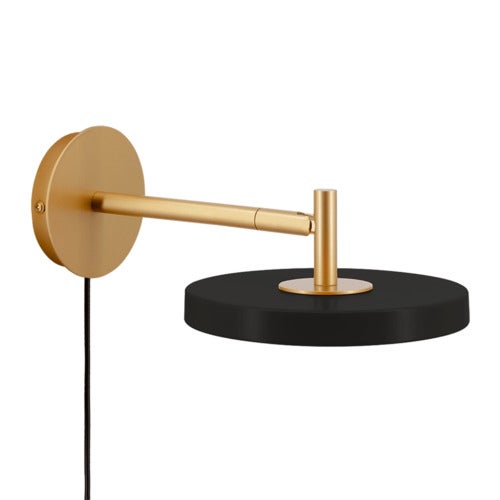 Asteria Wall Kort vegglampe Ø15 cm Black