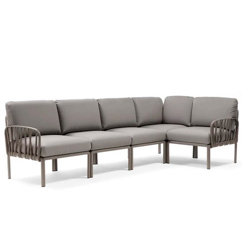 Komodo 5 hjørnesofa Tortora - Grigio