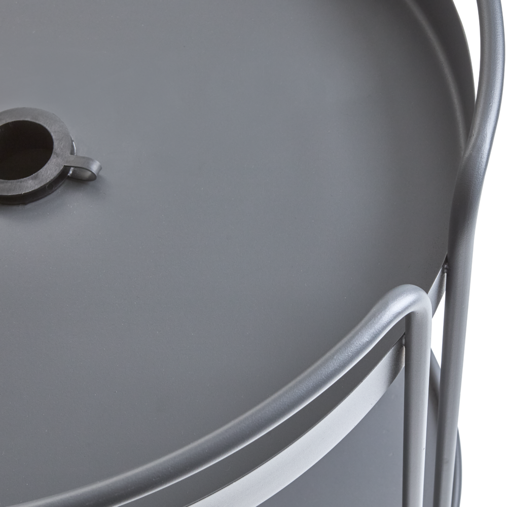 SHADY Sidebord - Antrasitt