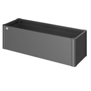 Belvedere plantebed mini størrelse 150 metallic mørkegrå Biohort