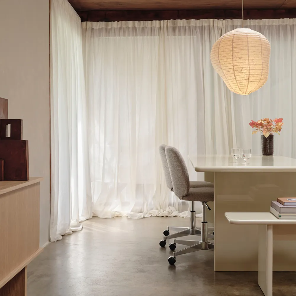 Kurbis Lampeskjerm 80 cm Natural