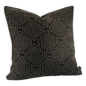 Laurel Ethnic dark brown putetrekk 50x50 cm 