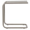 Club table cappuchino/cappuchino aluminium