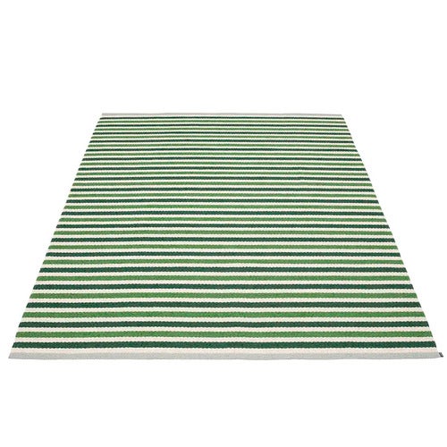 Teo matte 140x200 cm Dark Green/Grass Green/Vanilla 