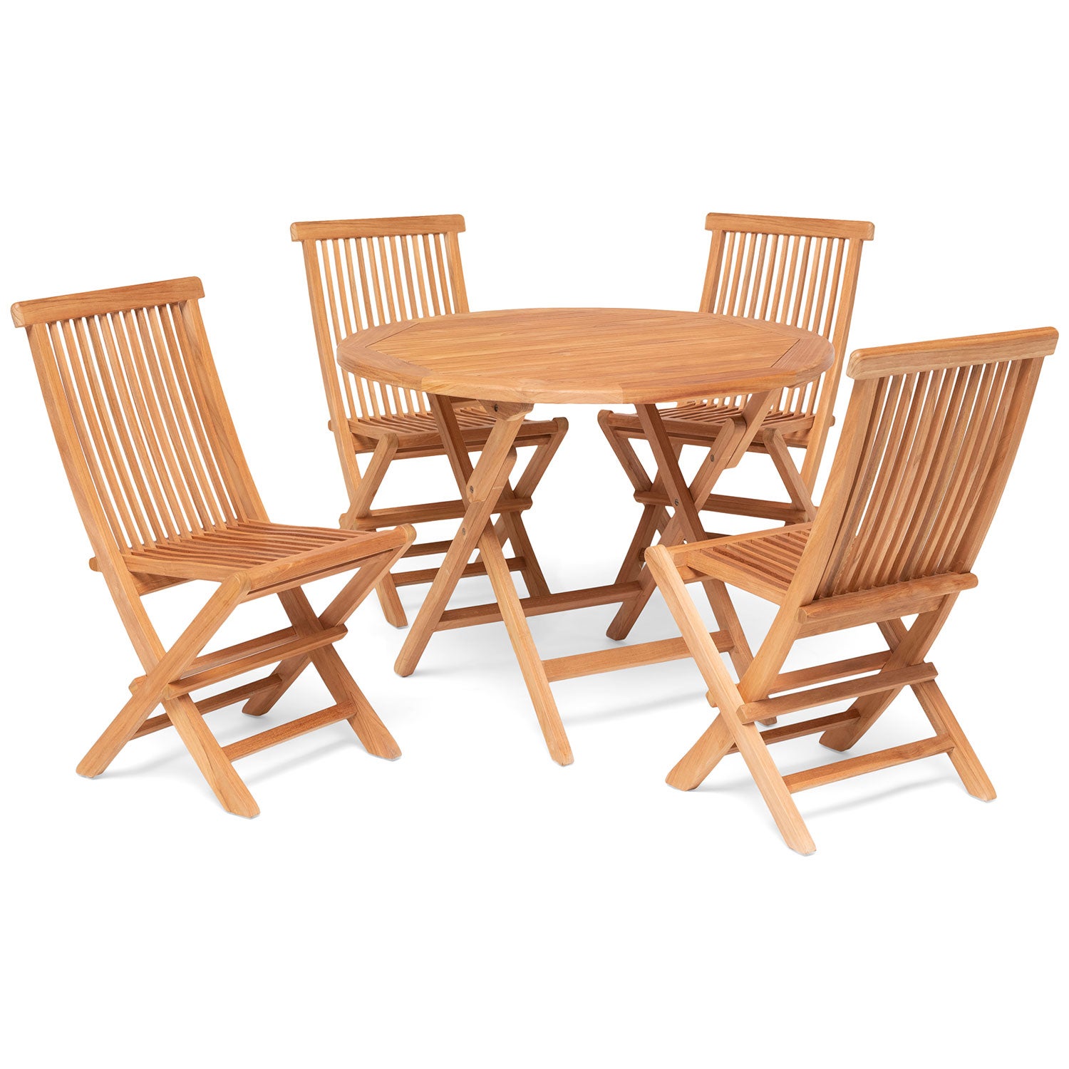 Nova spisebord 100 cm teak