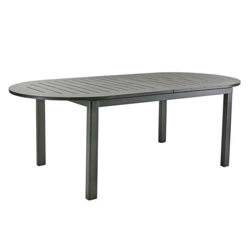 Lomma spisebord 110x220-280 cm elipse Black