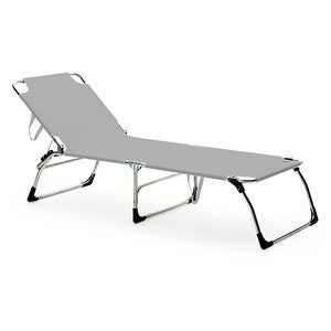 Amigo solseng xxl grey aluminium/textilene 