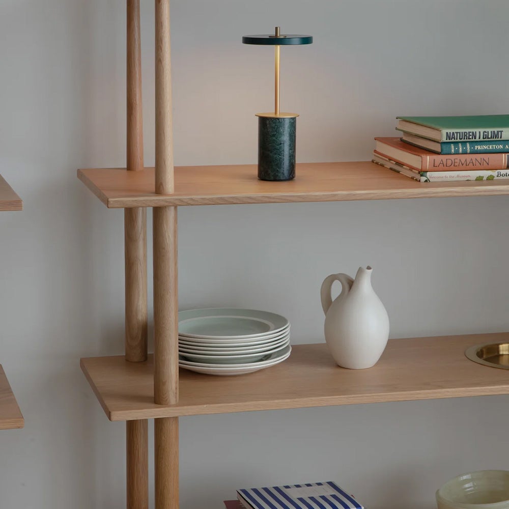 Asteria Move Mini Bærbar lampe Green Marble